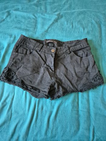 Short avec dentelle
