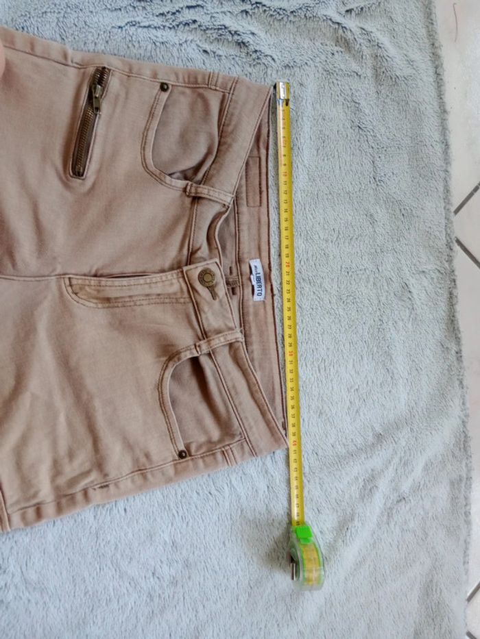 Pantalon femme 42 caramel marron c68 - photo numéro 18