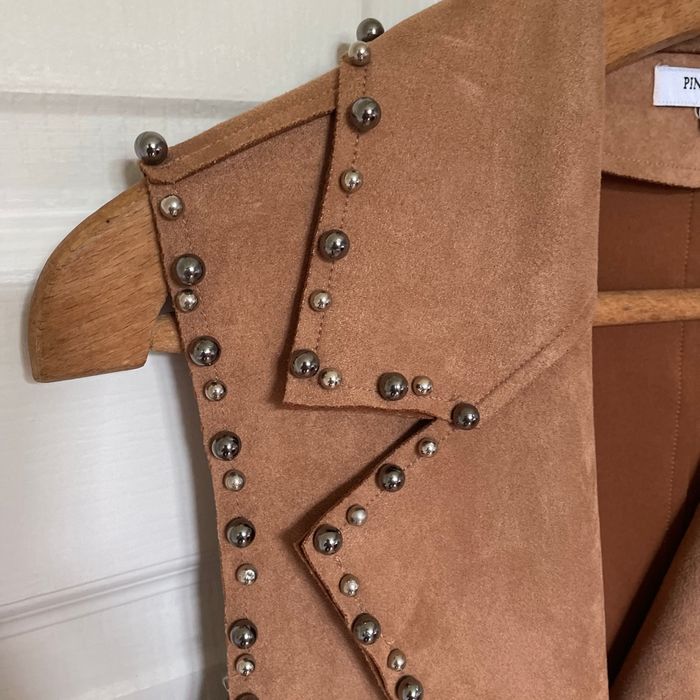 Veste suédine camel - photo numéro 5