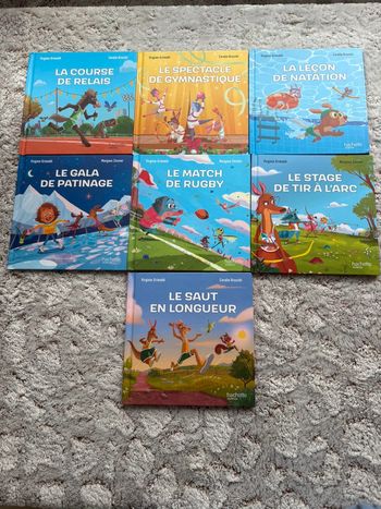 Lot de 7 livres McDo esprits sportifs