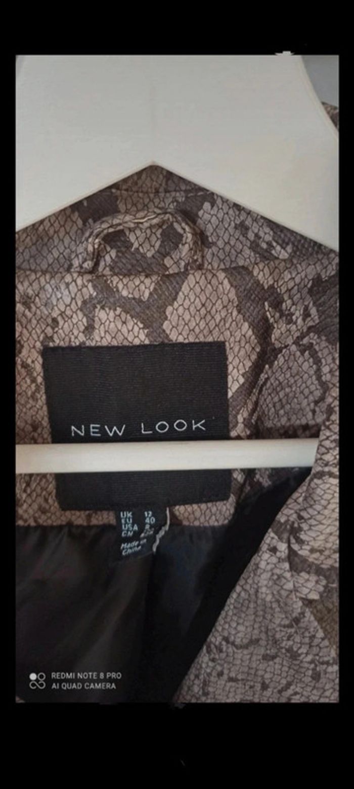 Perfecto en simili cuir python New Look - photo numéro 3