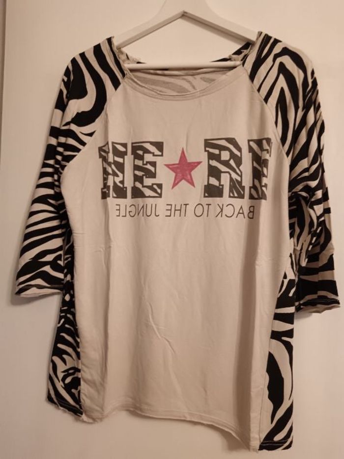 Tee shirt manches 3/4