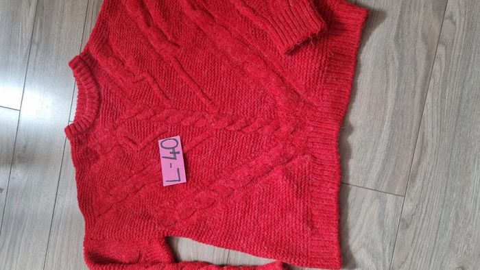 Gros pull Pimkie rouge grand et chaud tout doux 42 / 44 - photo numéro 5