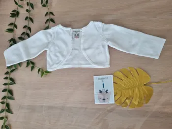 Gilet blanc Cyrillus Paris porté 2x
