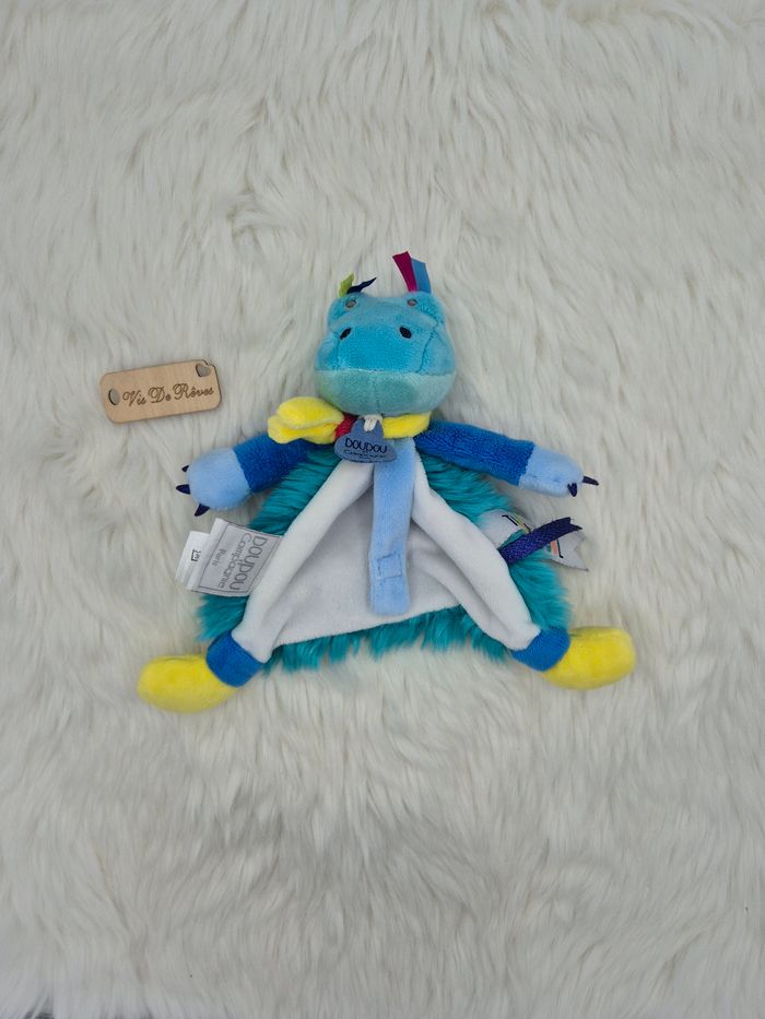 Doudou Crocodile Attache Tétine Topi'Cool Doudou et Compagnie DC3285 - photo numéro 2