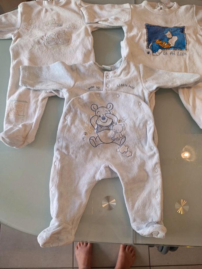 Lot de 3 pyjamas - photo numéro 2