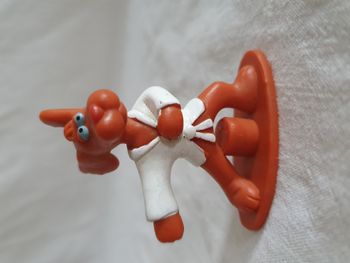 Figurine Chocapic chien karaté Nestlé 1995 embout crayon vintage