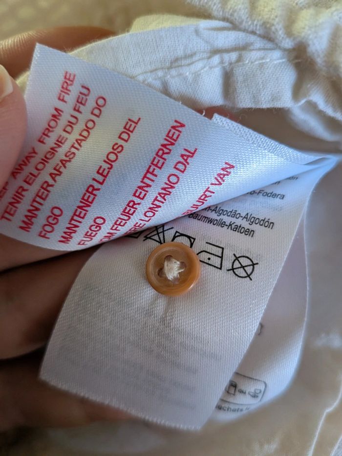 Vertbaudet
Robe en gaze de coton bébé - vanille - photo numéro 5