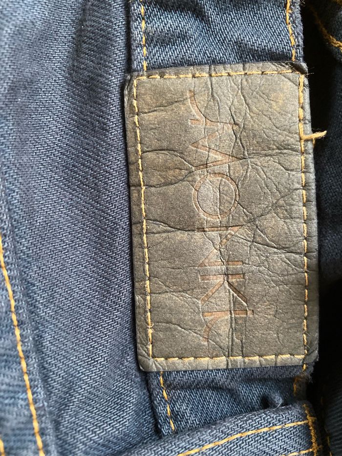 Jeans denim bootcut  coton noir w28 Monki - photo numéro 3