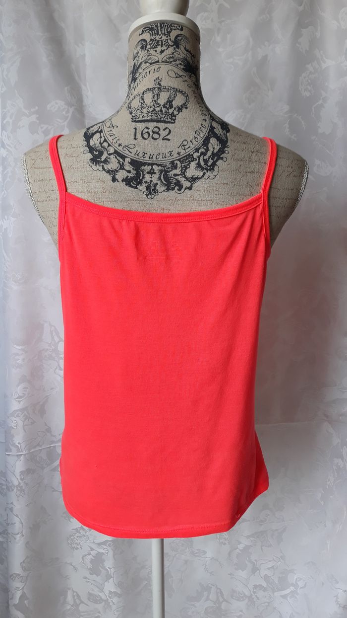 Faby27800 Caraco femme "Kiabi" orange bretelles, T L 40 - photo numéro 2