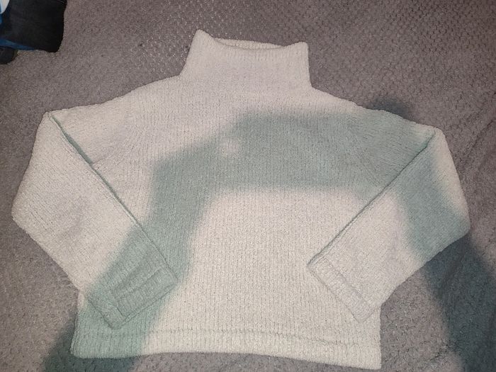 Gros pull blanc crème - photo numéro 4
