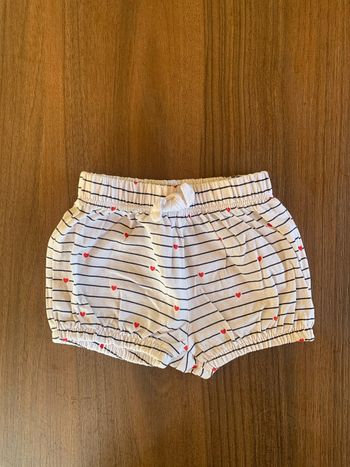 Culotte Kiabi 3 mois cœurs