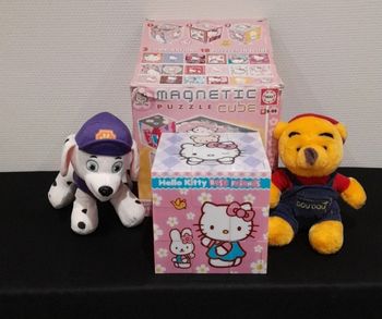 Puzzle et peluches