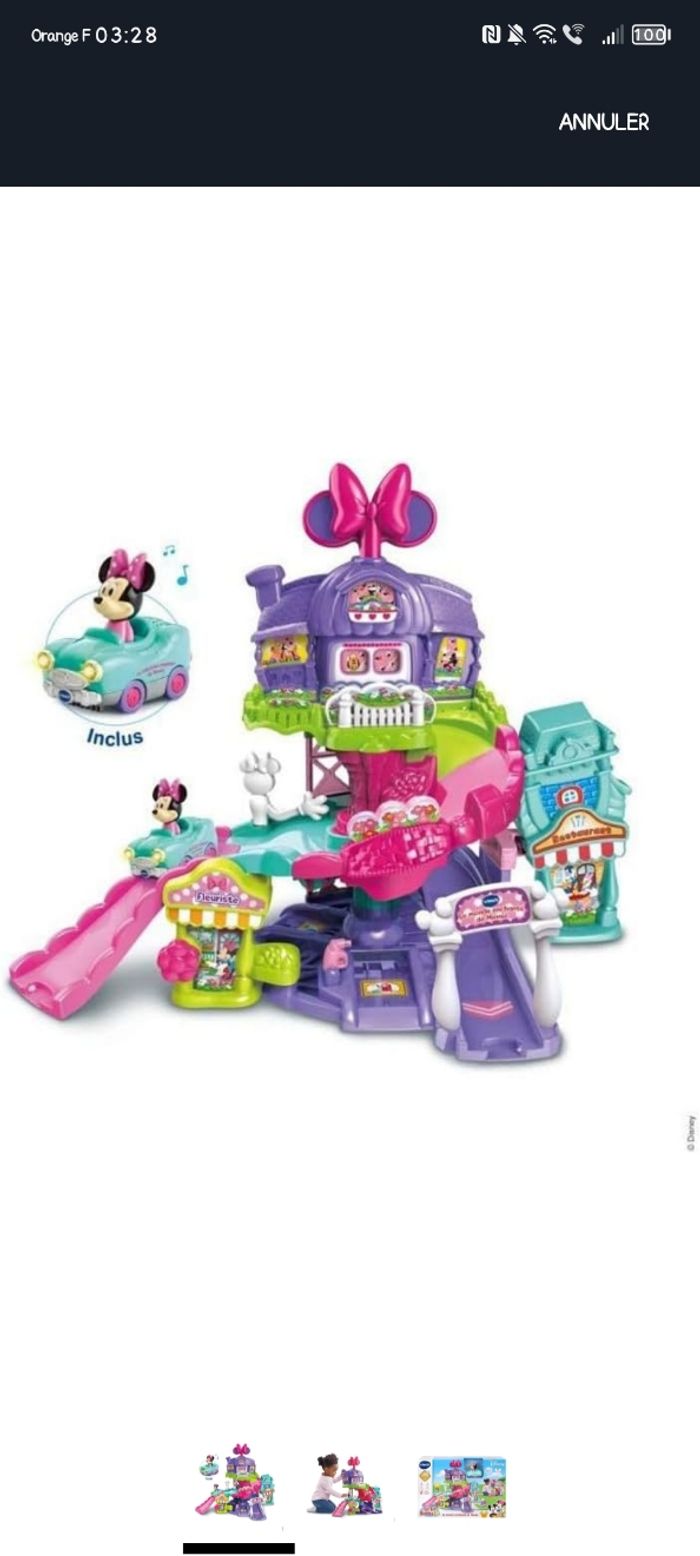 Circuit Minnie tut tut bolide - photo numéro 2