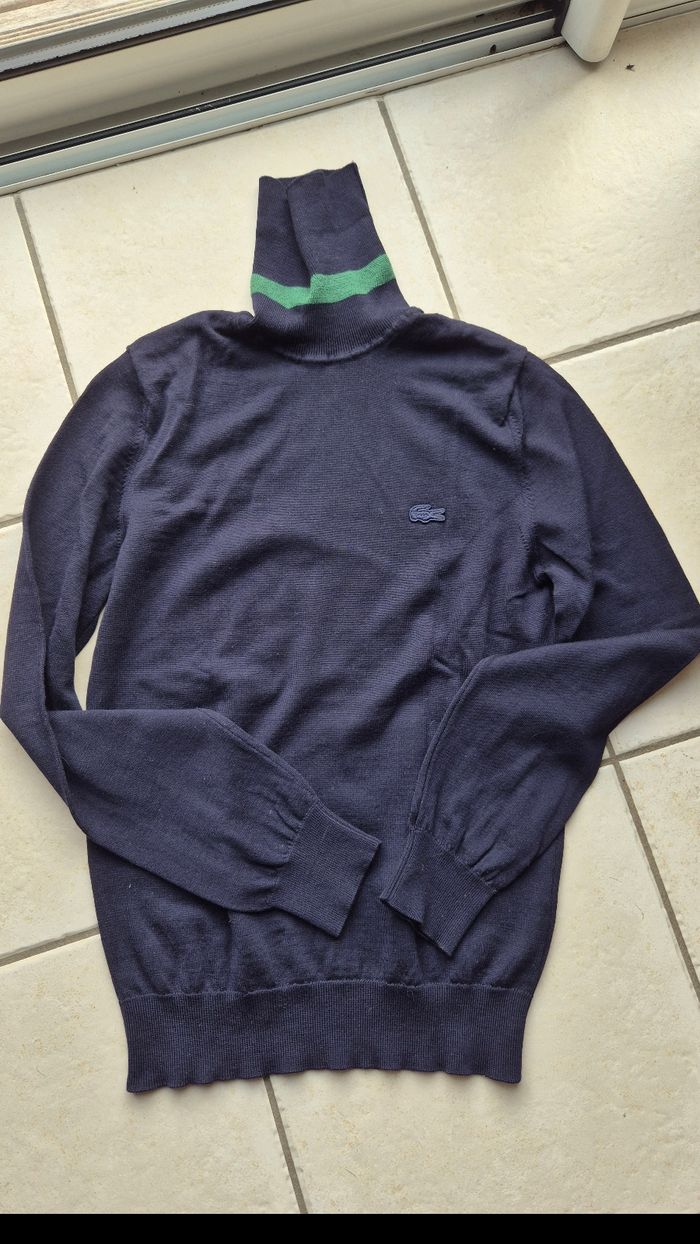 Pull col roulé Lacoste