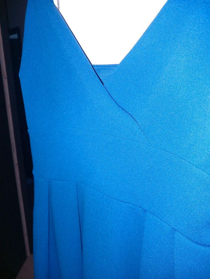 Robe bleu pétrole - photo numéro 2