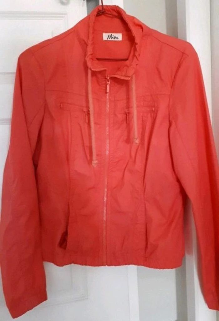 Blouson corail - Taille 38/M - photo numéro 2