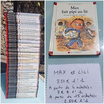 Les aventures de Max et Lili, Ainsi va la vie, Tome 59 : Max fait pipi au lit