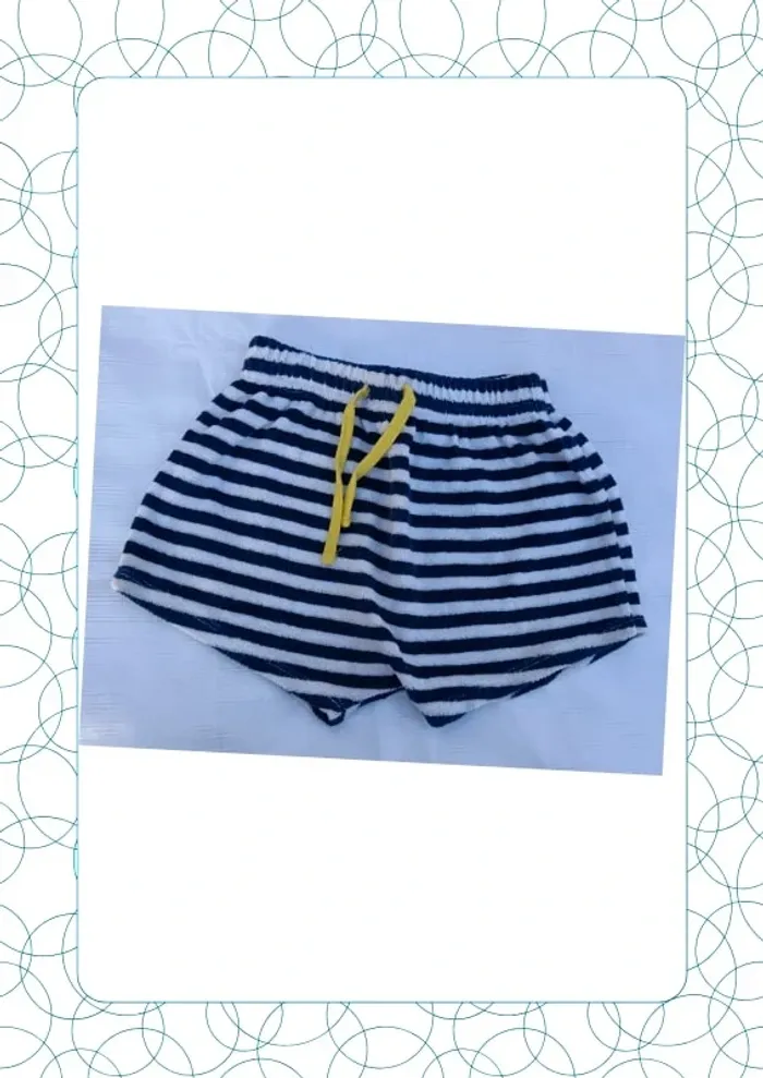 Short velours 18 mois Du pareil au même