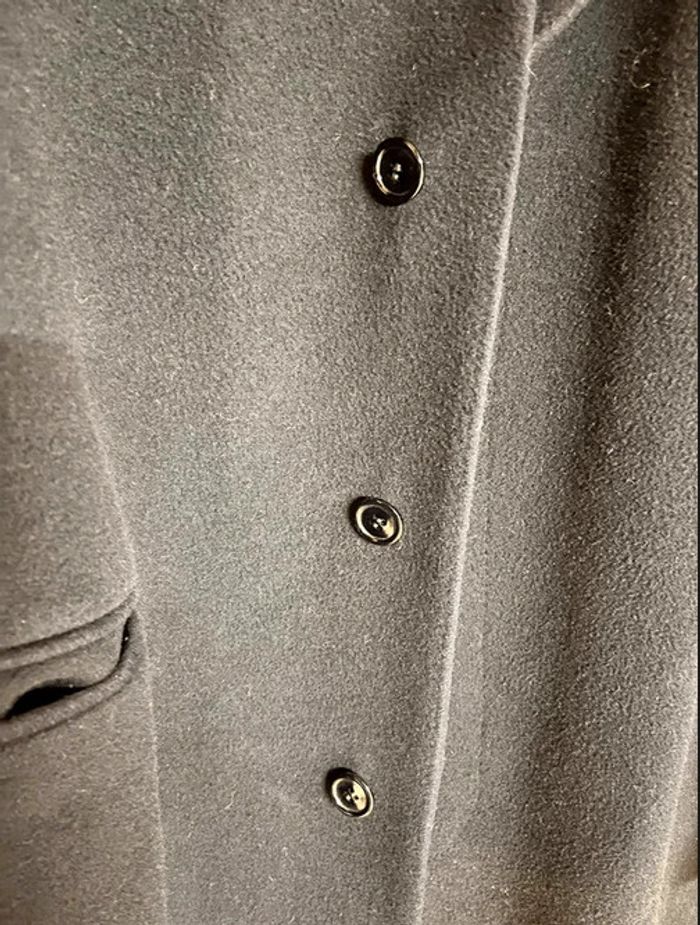 🌟Parfait état sublime manteau homme cachemire et laine taille 56🌟 - photo numéro 7