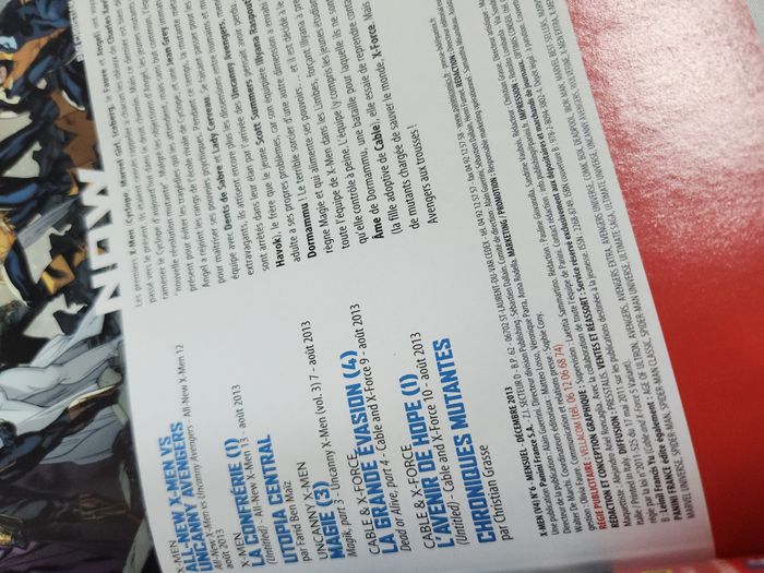 X-Men Vs Uncanny Avengers 6A - Panini Comics - Décembre 2013 - photo numéro 4