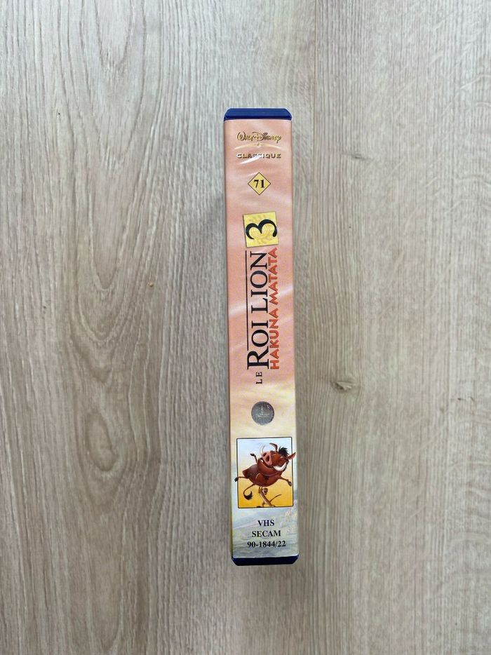 Disney Le Roi Lion 3 : Hakuna Matata Cassette Vidéo VHS Vintage Cinéma Collection Exclusive - photo numéro 2