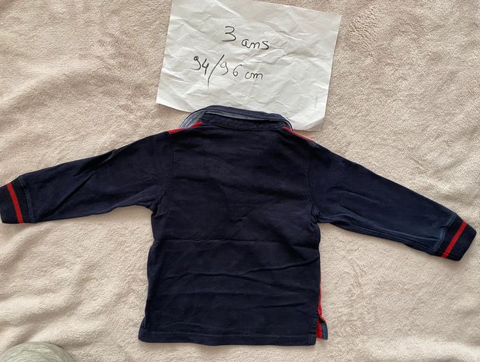 Lot 3 polos manches longues - Sergent Major - 3 ans - TBE - photo numéro 8