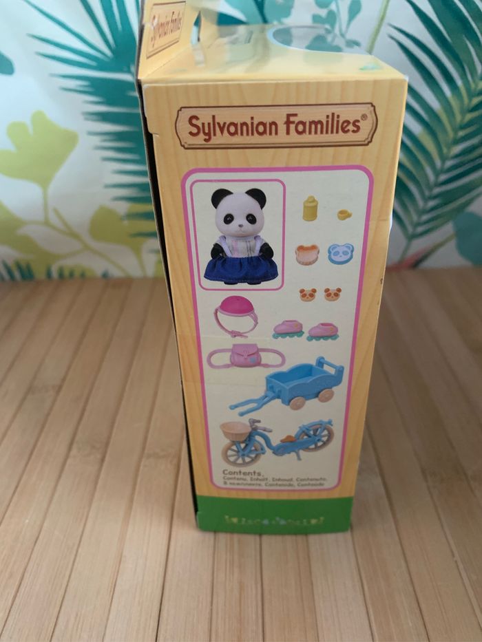Cycle and skate set panda girl sylvanian families 5652 - photo numéro 2