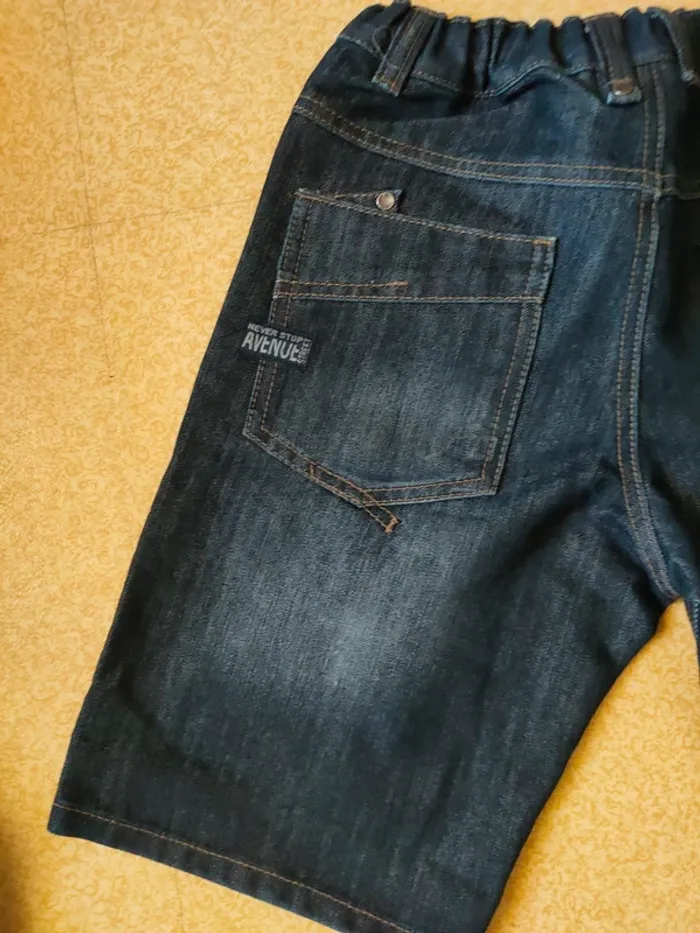 Short jeans garçon 12 ans - photo numéro 4