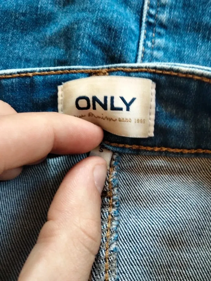 Jupe en jeans Only taille S - photo numéro 7