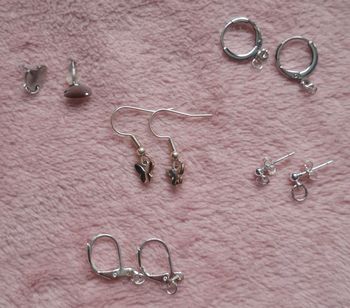 Boucles d'oreilles mini papillon