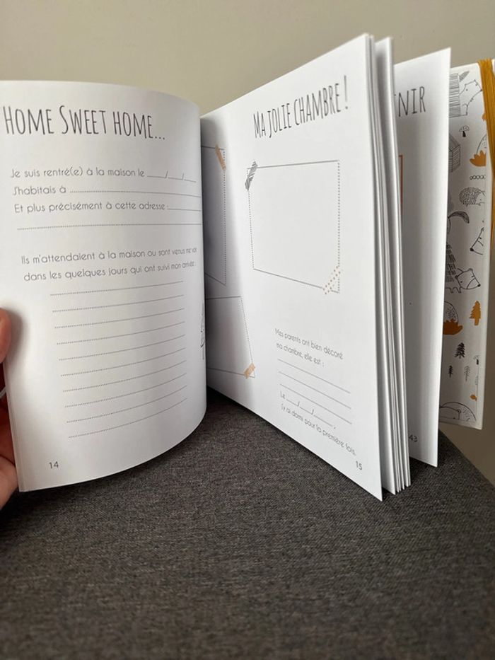 📖 Album de naissance mixte- neuf sans étiquette - photo numéro 7