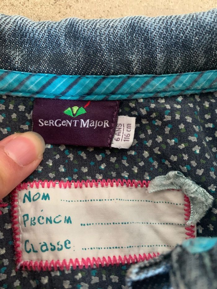 Veste en jean Sergent major 6 ans - photo numéro 5