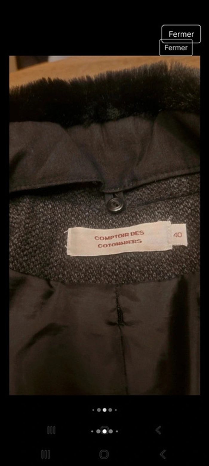 Manteau Comptoir des Cotonniers taille 40 - photo numéro 9