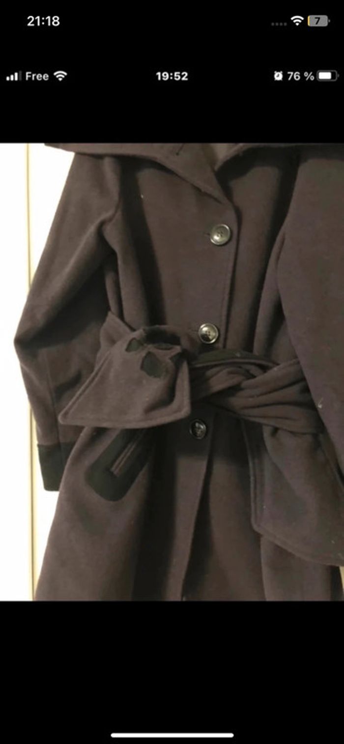 Manteau long : duff coat . Taille 40 - photo numéro 8