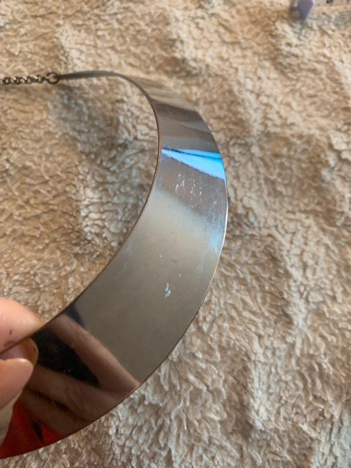 Collier métal argenté - photo numéro 3