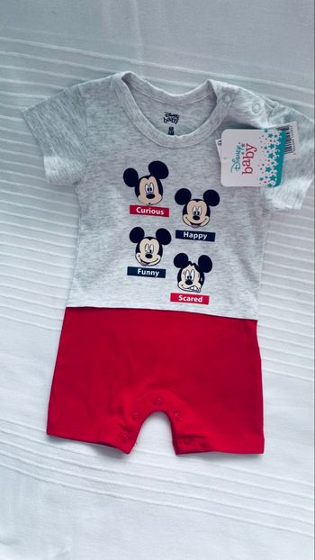 Combinaison  été Mickey 6 mois