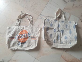 Grand tote bag balzac cotonniers  en tbe