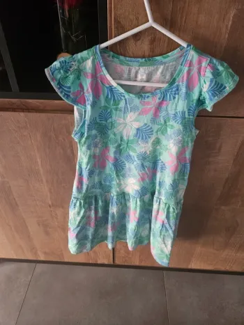 Robe manche courte