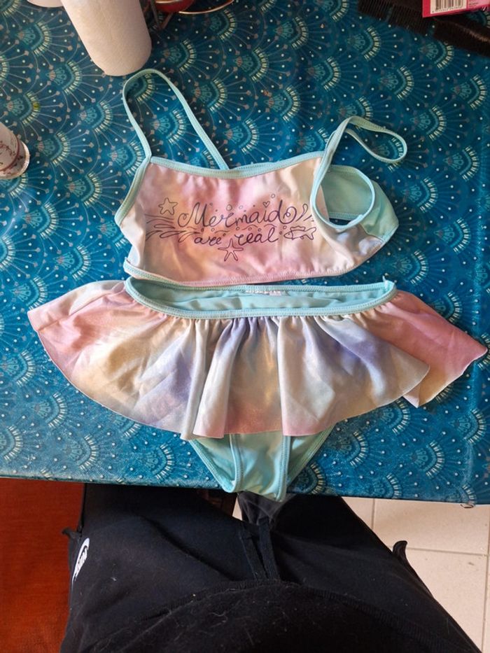 Maillot de bain sirène 14 ans