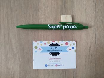 Stylo bille super papa encre noire