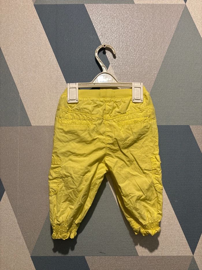 Pantalon large, jaune orchestra taille 18 mois - photo numéro 2