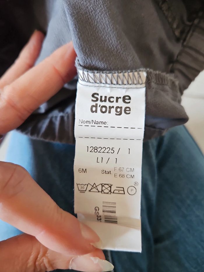 Short bébé fille 6 mois Sucre d'orge BBF3 - photo numéro 7