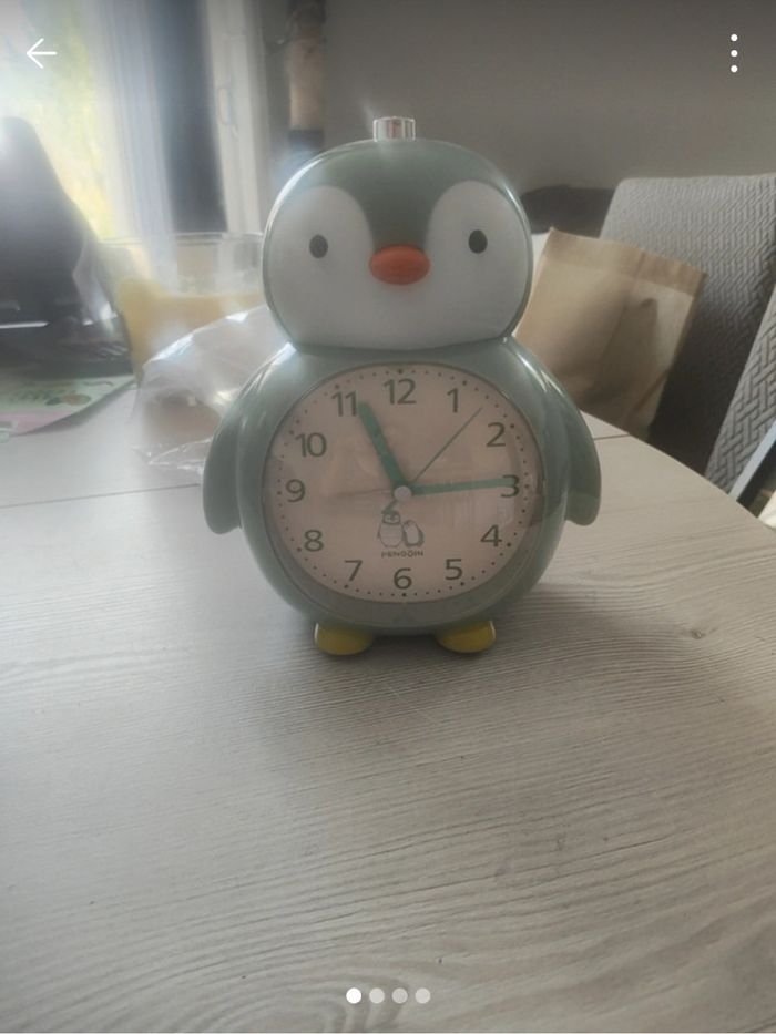 Horloge pingouin