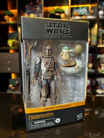 Star Wars Black Series Mandalorian & Grogu Arvala-7 – Hasbro 6”