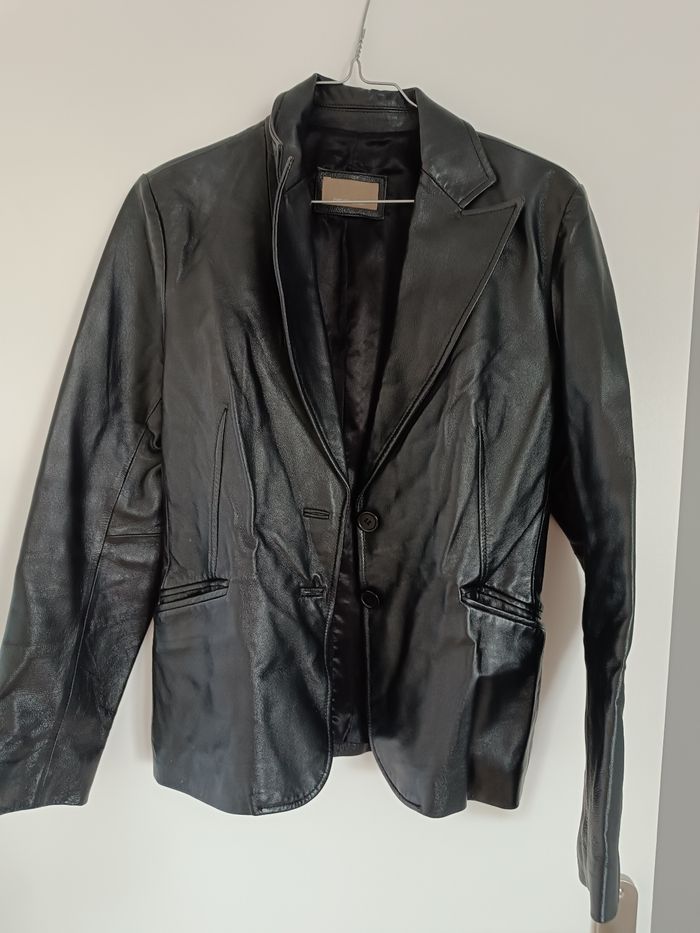 Veste en cuir