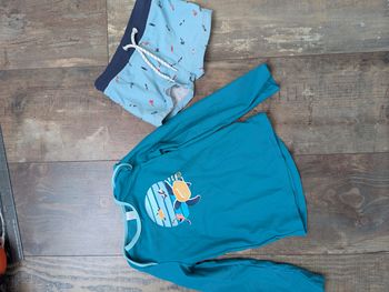 Short de bain et haut anti uv