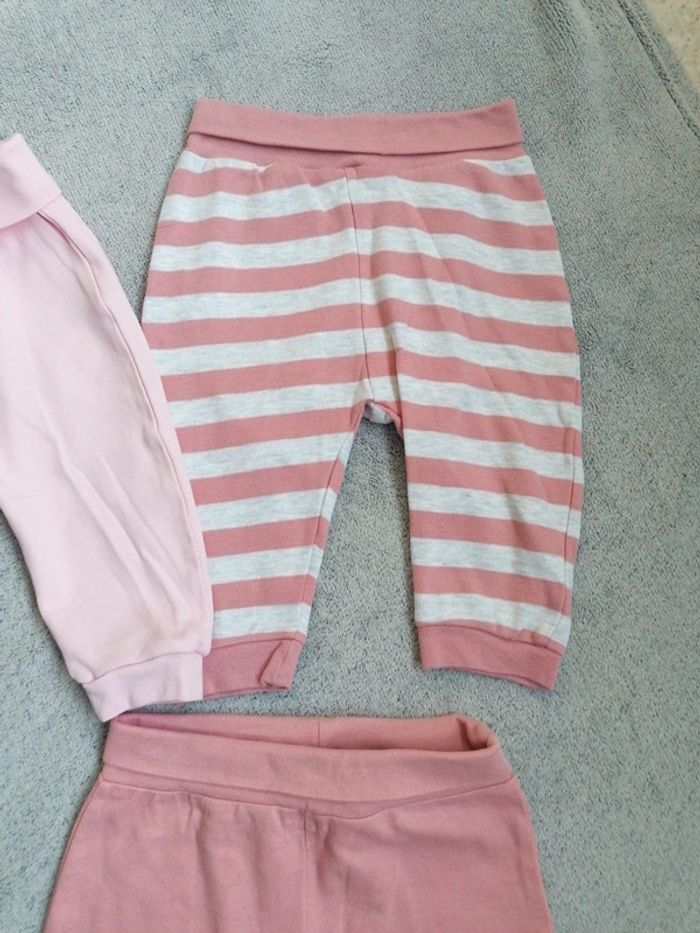 Lot 3 pantalon été 6-12 mois - photo numéro 3
