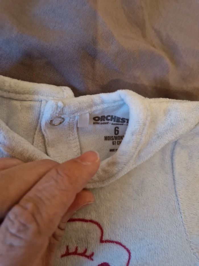 Lot de 4 pyjamas fille 6 mois - photo numéro 12