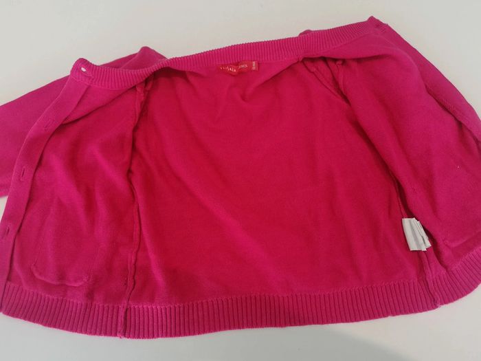 Gilet rose T 18 mois 👶 - photo numéro 6